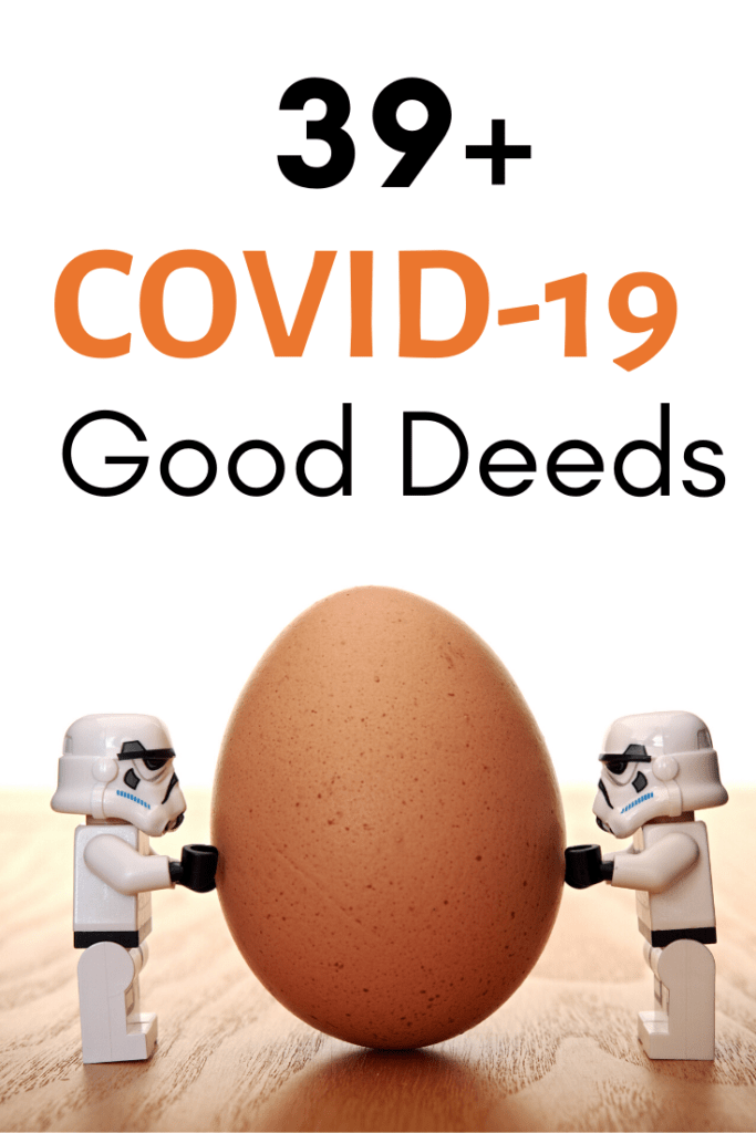 coronavirus acts of kindness things to do