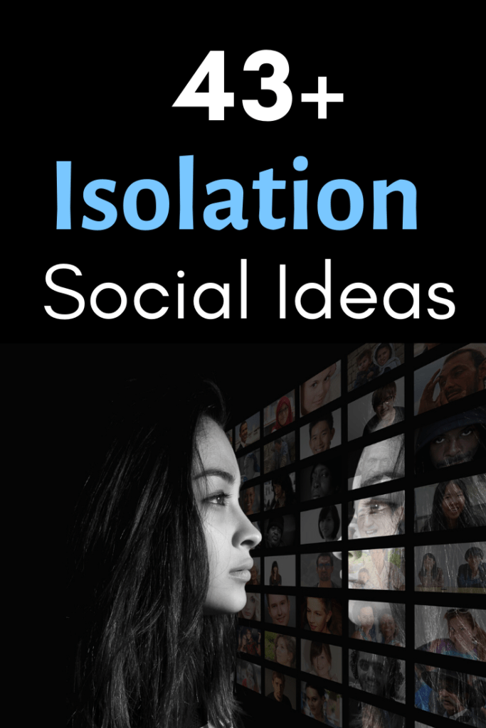 social isolation ideas covid19