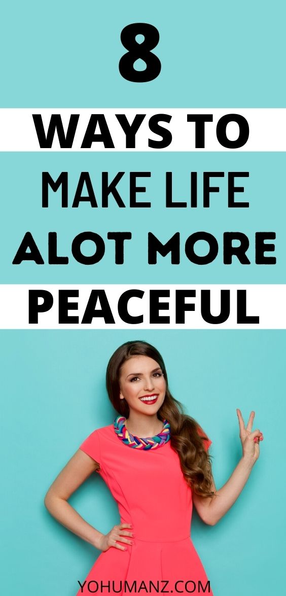 how to have peace in life