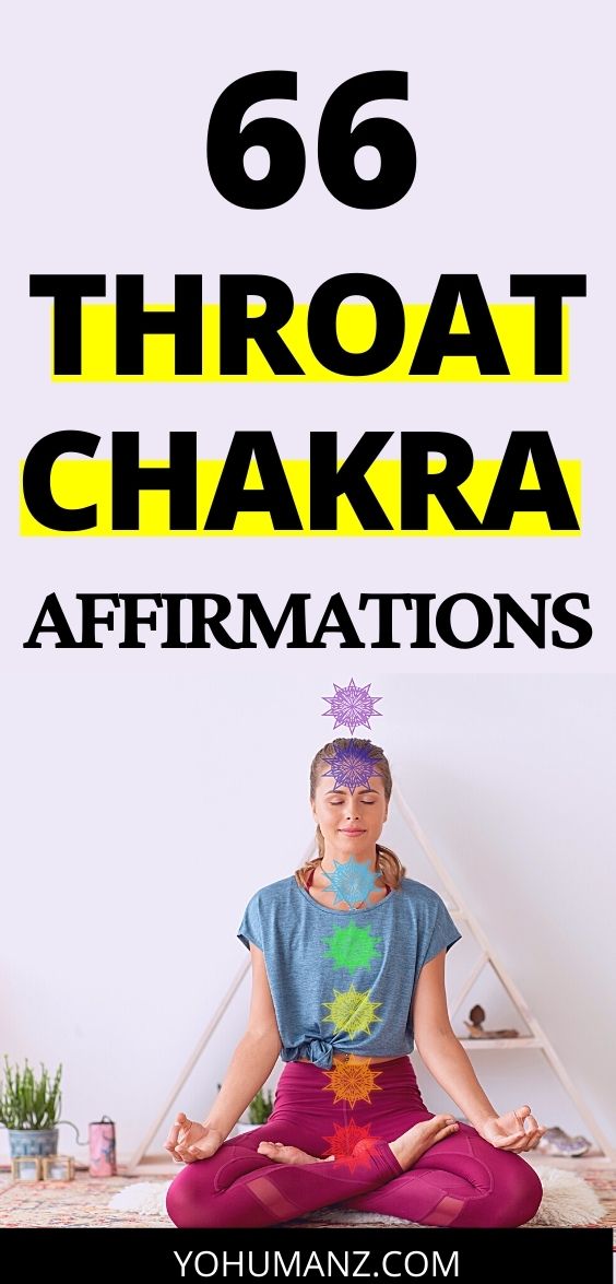 Affirmations for Throat Chakra