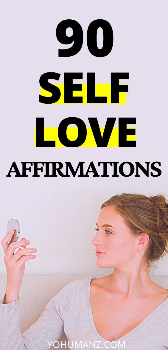 affirmations of self love