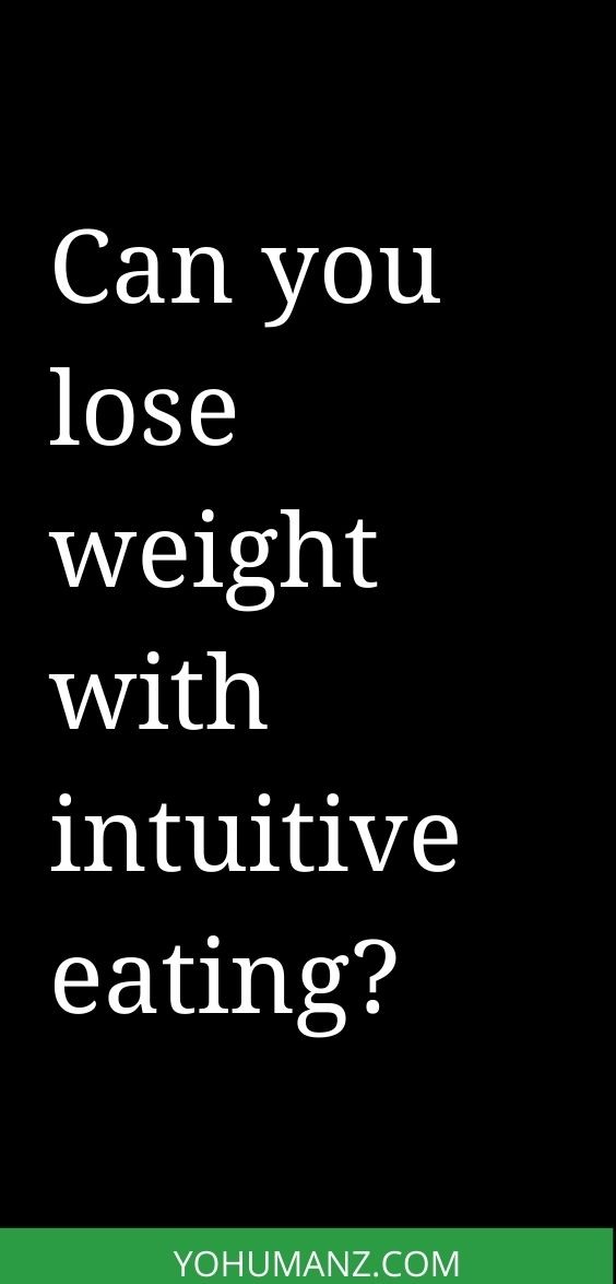 Intuitive Eating Cravings weight loss