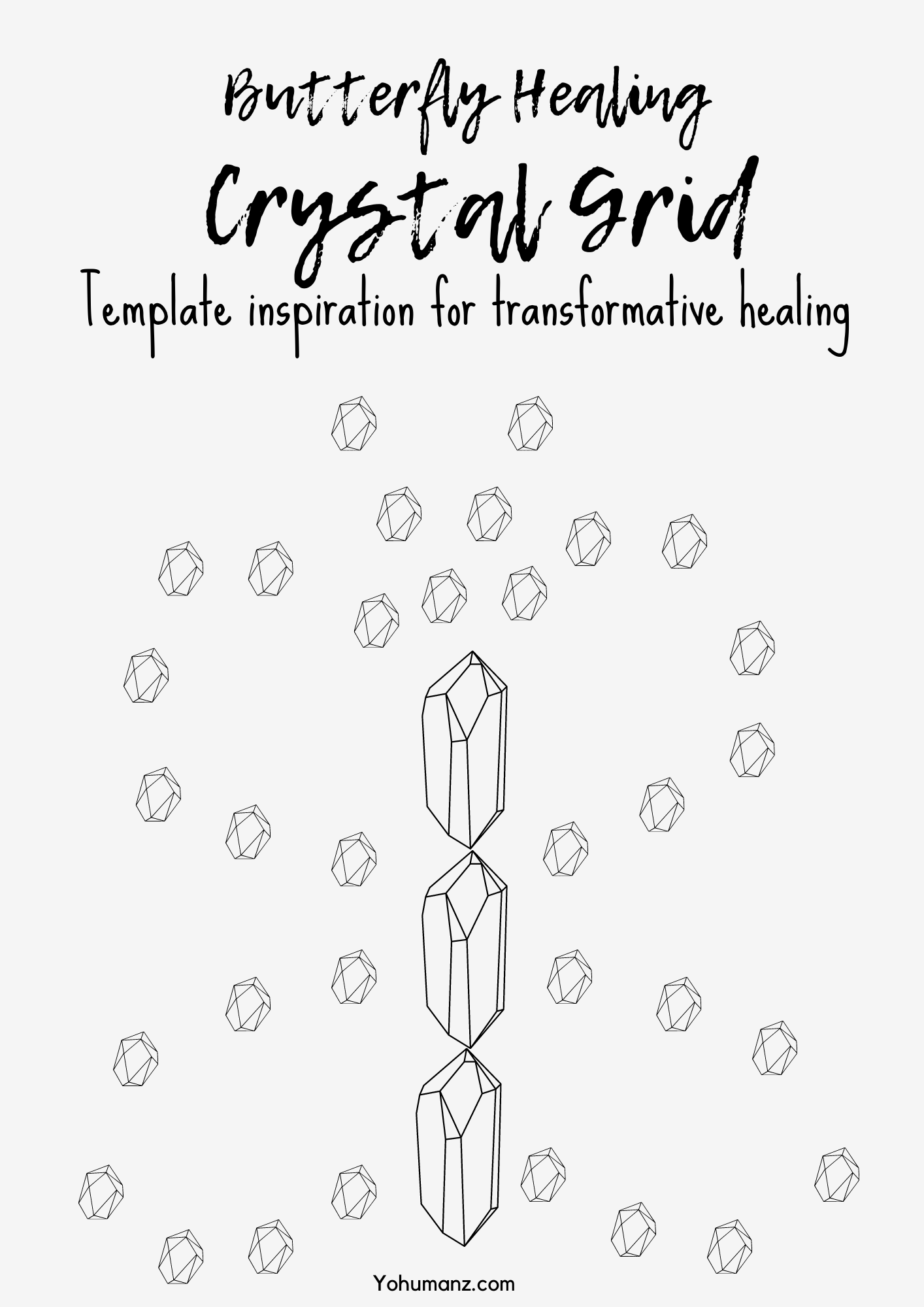 Crystal Grid Templates Printables