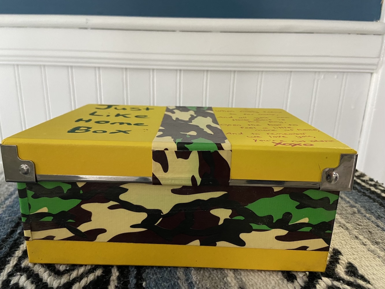 diy gift going away military long distance away from home