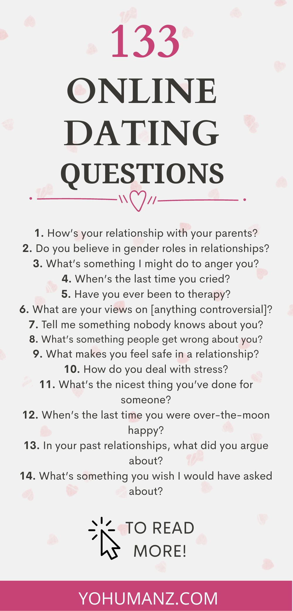 133 Online Dating Questions To Know If They re The One